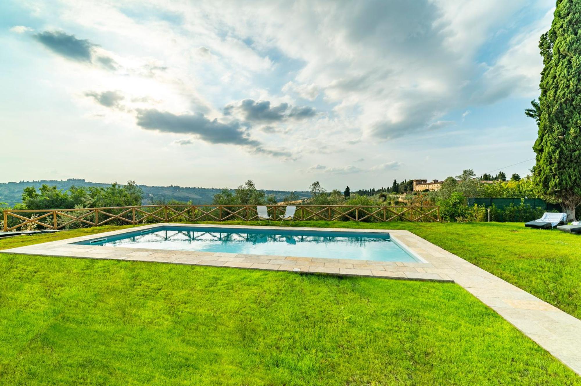 Villa Sunset เกรเว อิน เคียนตี ภายนอก รูปภาพ